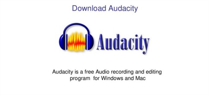 audacity for pc,windows and Amdroid